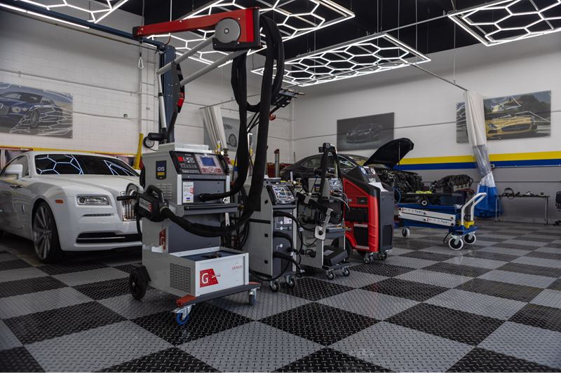 tesla approved collision repair center